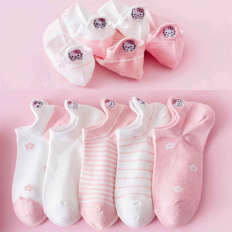 袜子女夏季薄款短袜纯棉防脚气防臭透气浅口运动棉袜女士船袜女夏