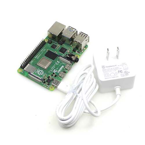 树莓派4代原装官方电源5V3Atype-c接口适用树莓派4代B型PI4B