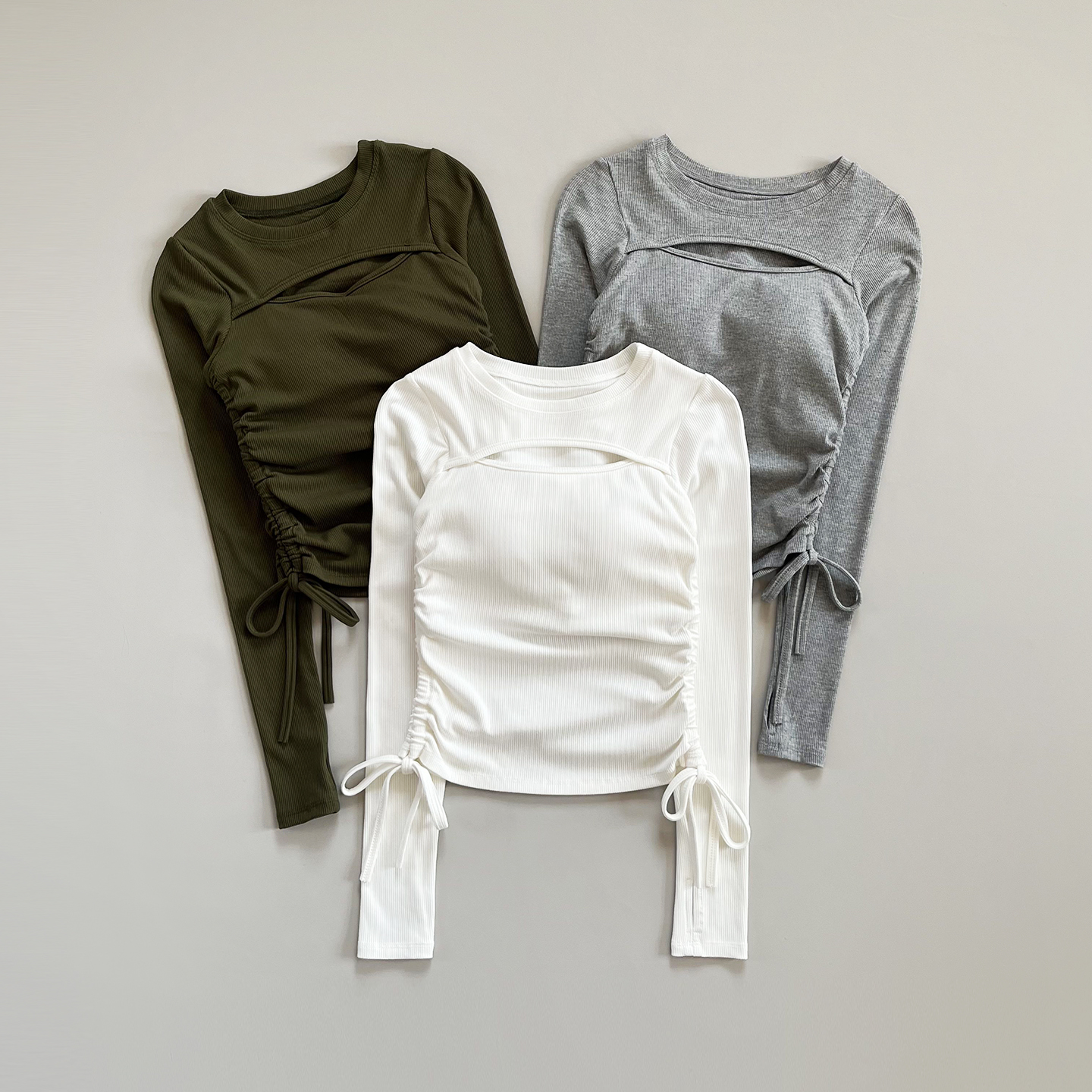 早秋小众不撞款上衣显瘦长袖瑜伽服女2025新款健身运动针织打底衫