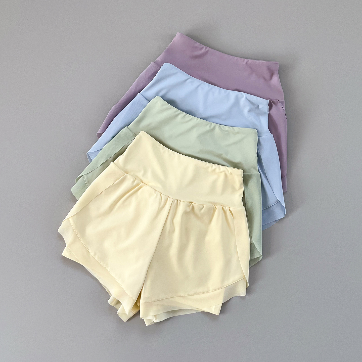 运动跑步弹力外穿健身运动短裤