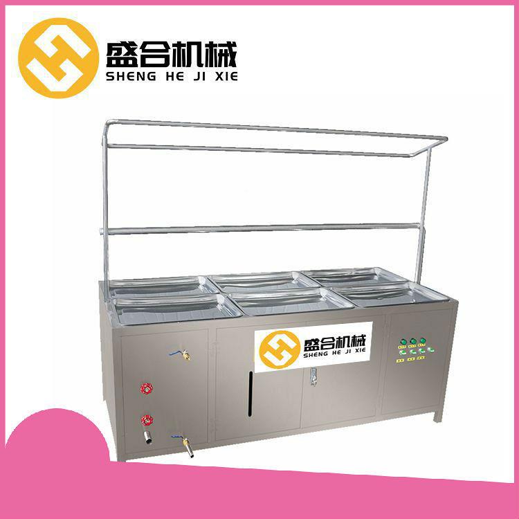 商用型腐竹生产线产量高 起腐皮竹器机 盛MGV合大豆制品设备