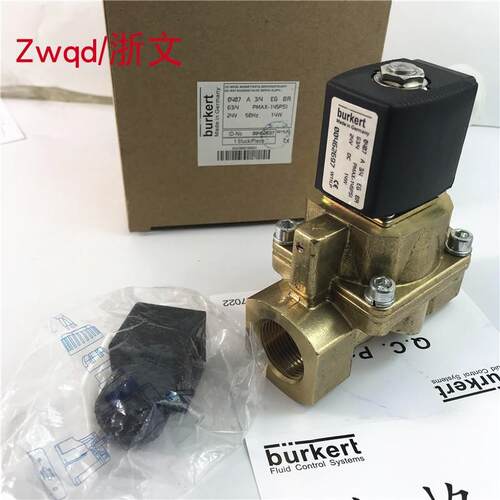 007  G3/4高压高温1电磁阀宝帝0406 24VDC AC422V宝德burke0r