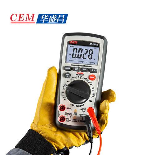 CEM数字万用表表精高度电流电压表电万能工DT-9960H 99DT-9960H65