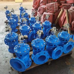 0阀门气动排泥阀JM64X球墨铸铁JM644X4液动气动角式 DN6 排泥N阀D5