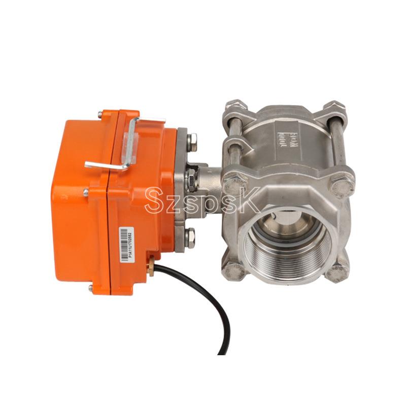 微型QWH不锈钢RS45电球阀比例2调节阀流量调节阀DN810 15动 20 85