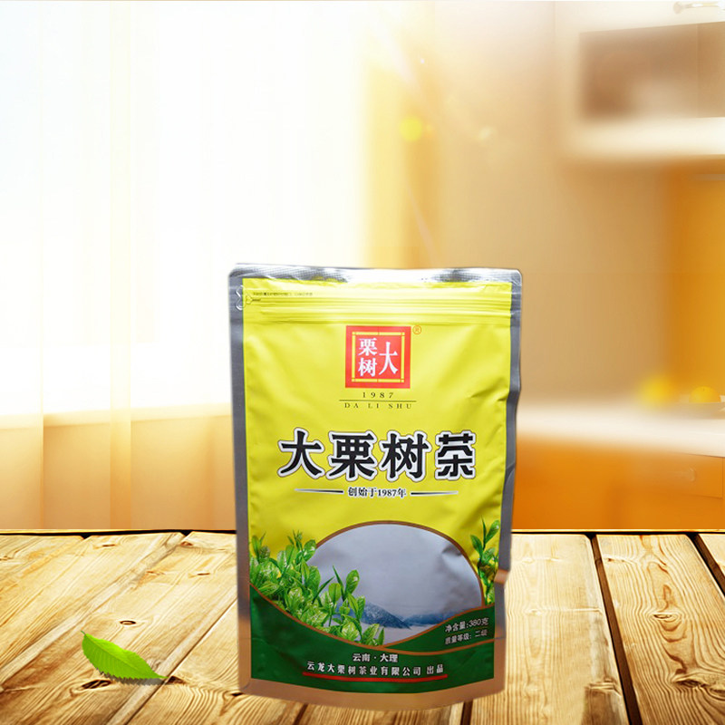 云龙大栗树茶 绿茶大栗树茶二级茶叶380克袋装云南高山茶大理特产 - 实物图