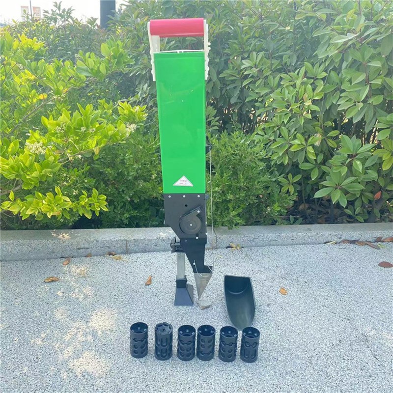 免弯腰手提双筒施肥播种器多功能小E型播种L机葵花籽大豆玉米精播