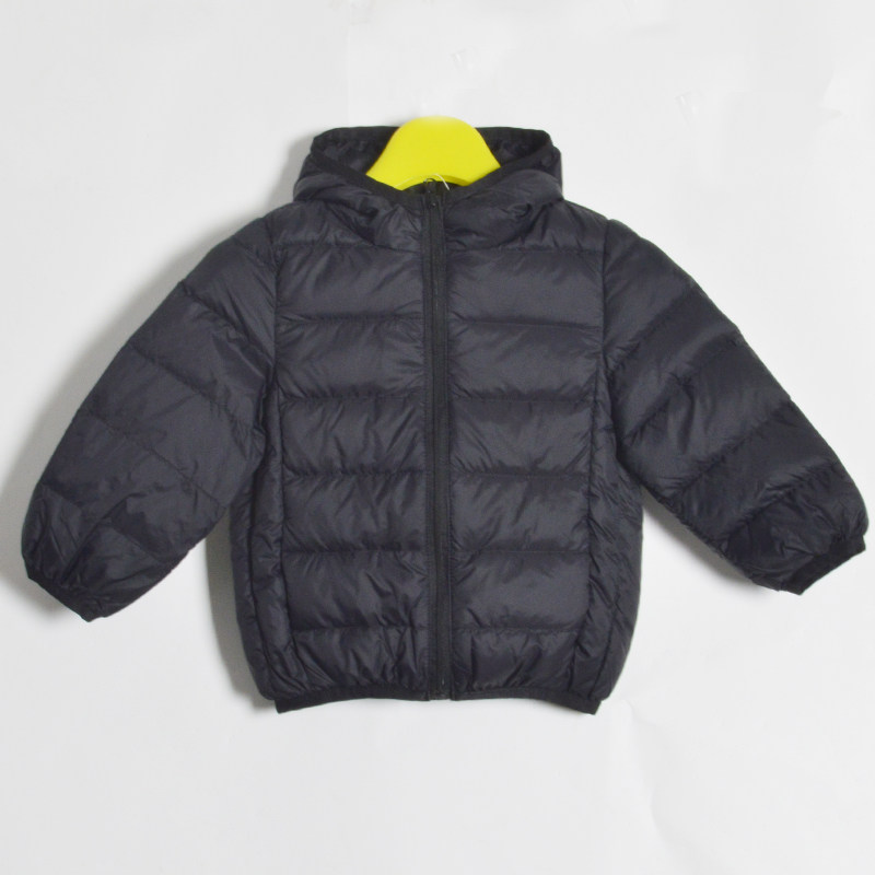 儿童轻薄连帽羽绒服藏青色保暖外套男女童短款拉链棉服轻薄保暖冬,童装/婴儿装/亲子装,羽绒服,淘宝优惠券,粉丝福利购,淘宝优惠卷