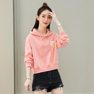 NUP设计师款女士连帽卫衣NNAD11405020春