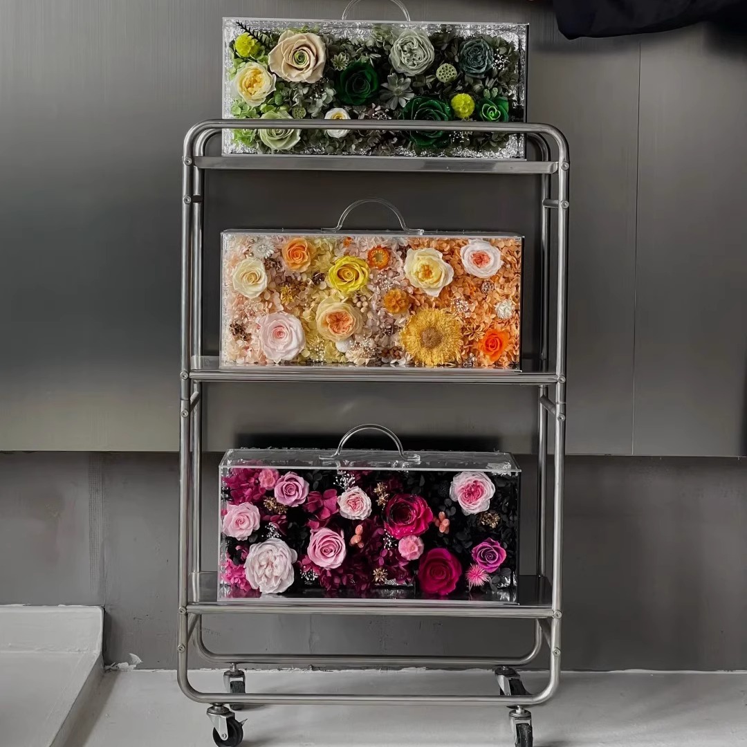 亚克力桌面收纳浪漫礼品装饰盒