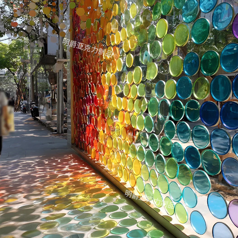 景区商场幕墙活动宣传墙