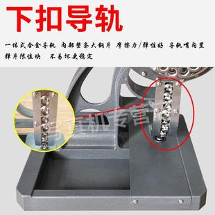 万向轮半自动打扣机8MM内径鸡眼铆钉扣眼打孔机广告扣眼 2024新款