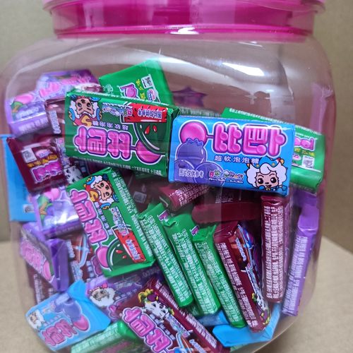 比巴卜混合口味超软泡泡糖