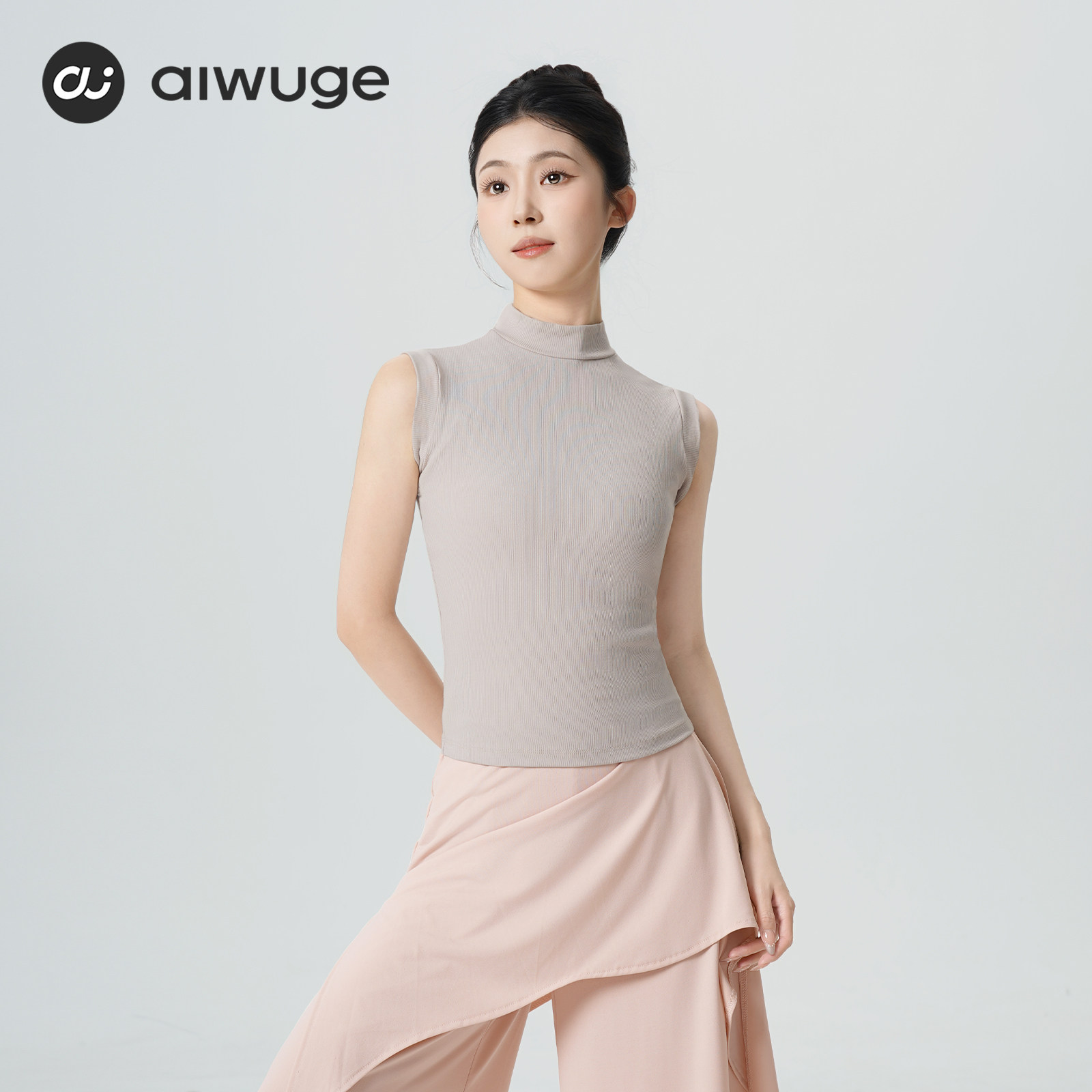 现代舞上衣成人新款无袖背心女形体训练服显瘦舞蹈练功服日常可穿