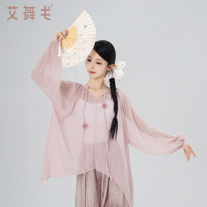 古典舞服飘逸身韵纱衣