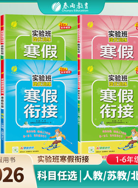 2026新版寒假衔接小学