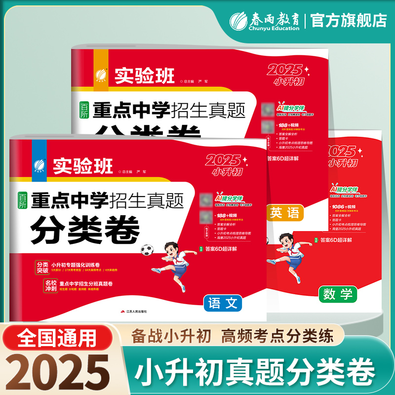 2025重点中学招生真题卷分类卷