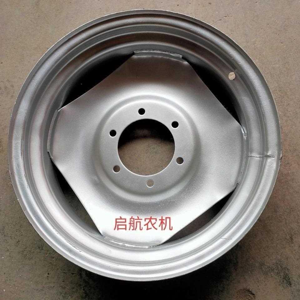 750-20/950-20/9.5-24洛阳东方红潍坊四轮拖拉机后轮轮胎钢圈轮毂