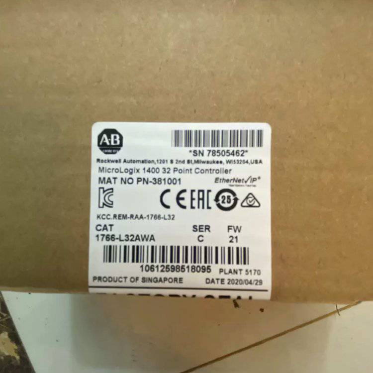 优势现货1766-L32AWA 1400可编程逻辑控制器1766L32AWA