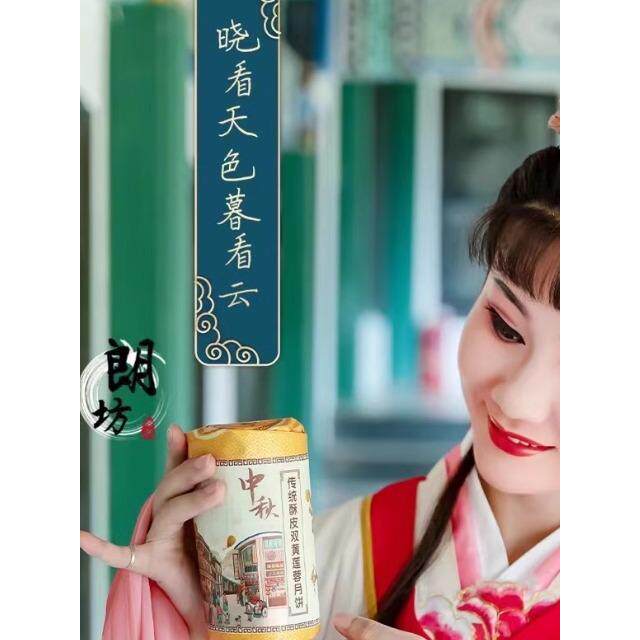 海南琼式月饼海南临高琼式传统酥皮月饼椰蓉莲蓉伍仁叉烧斑斓朗小