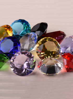 拍摄道具礼物仿真水晶钻石