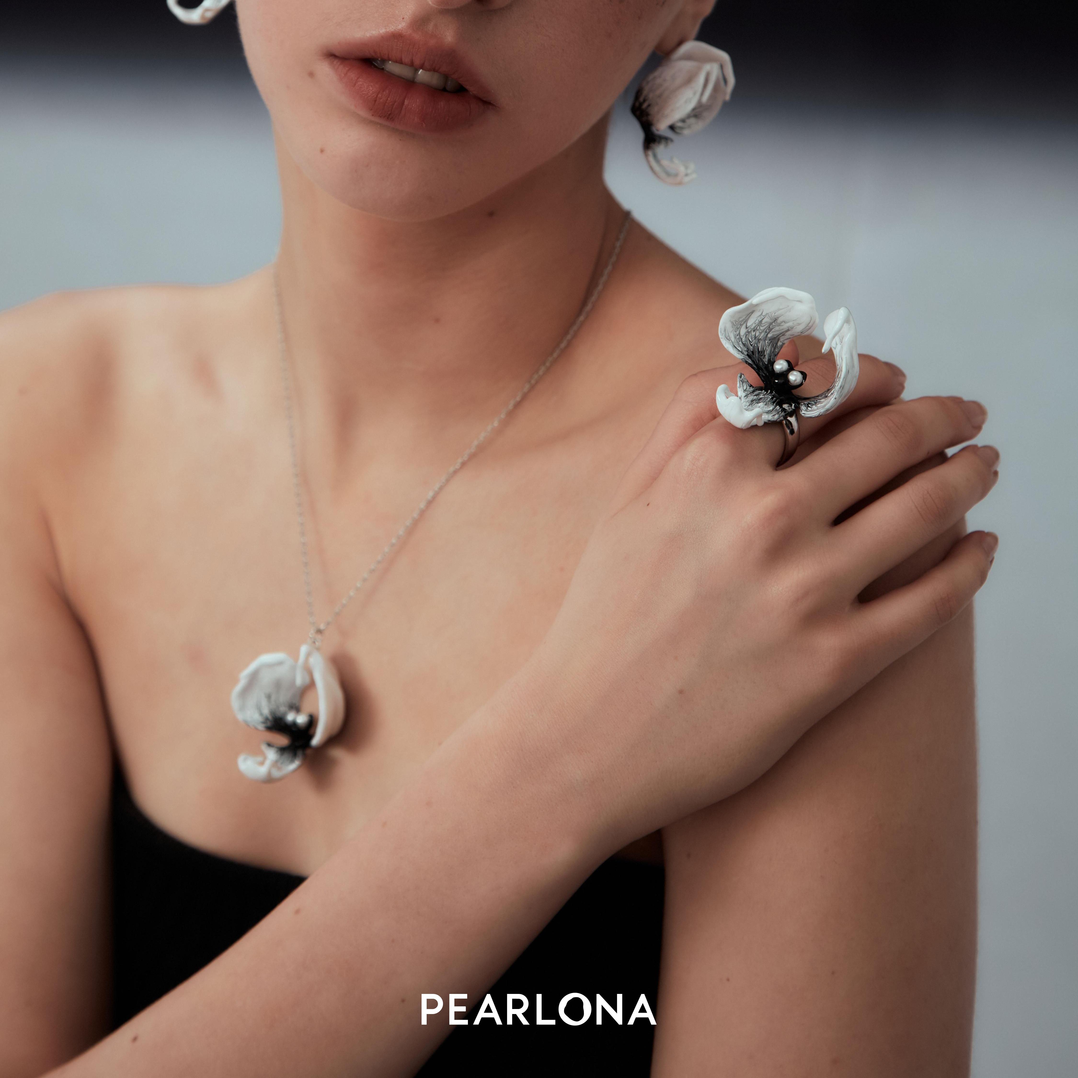 女士巴洛克珍珠PEARLONA吊坠