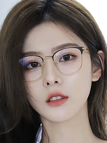 Чистые красные очки женская защита голубо