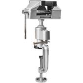 台钳小型多功能家用万向迷你台式 小台虎桌钳工作台桌平口360度钳