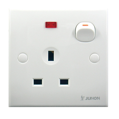 【官方专卖】俊朗开关插座D2白色