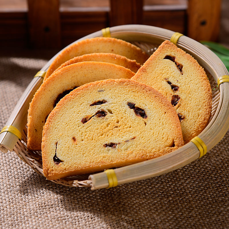 零食红枣烤馍早餐馍片烤香馍片整箱1500g饼干零食包邮山西特产