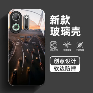 飞驰人生3适用OPPOk13Turbo手机壳K12S马年K11X电影K10Pro周边9S高级感新款防摔张弛沈腾黄景瑜同款玻璃硬套