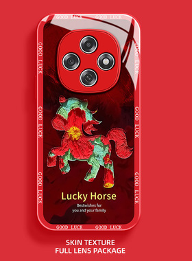 油画花朵适用OPPOA6Pro手机壳A6GT轻奢A5马年A3本命年97高级感96新款95女93高端喜庆7258玻璃保护套36/32/11