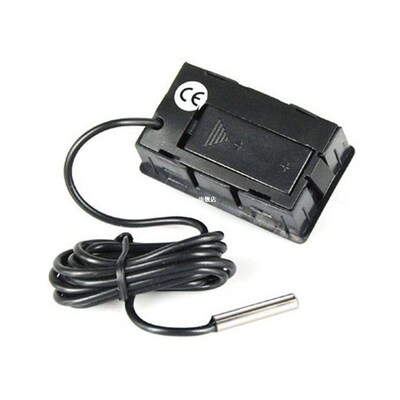 -50C~100C Mini LCD Digital Thermometer Temperature Meter 1m