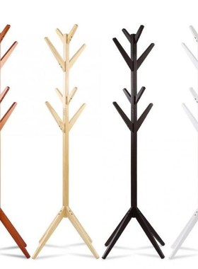 Pine Coat Clothing Rack Clothes Scarfs Hanging Stand Disasse