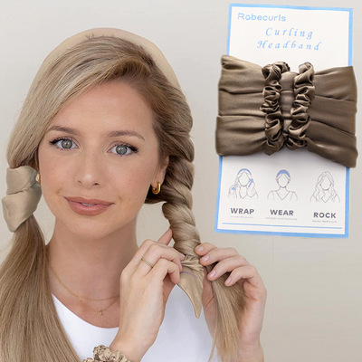 Flexible Hair Curling Rod Lazy Sleep Heatless Curling Rod He