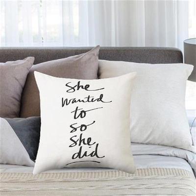 Christmas Pillow Cover 24x24 Pillowcase Funny Pillows