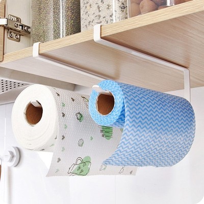Kitchen Paper Holder Hanger Tissue Roll Towel Rail Bathroom