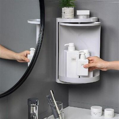 Bathroom Organization Multifunction 360 Degree Rotating