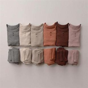 Childrens Pajamas Set Baby Suit Kids Clothes Toddler Bo