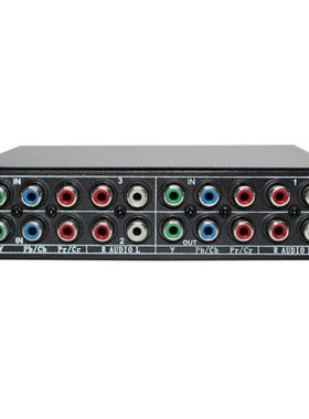 RGB Component Switch Selector 5 RCA 3-Way YPBPR Cable Compon