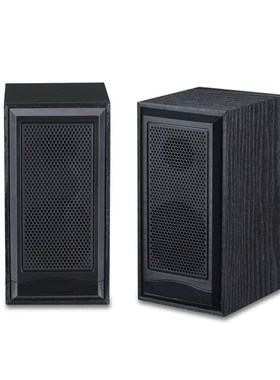 Wooden Computer Speakers Natural Wood Enclosure Desktop Spea