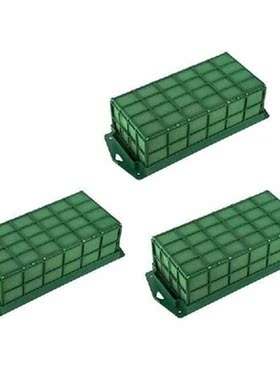 3-Pack Floral Foam Cage Rectangular Planter Stand With