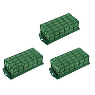 3-Pack Floral Foam Cage Rectangular Planter Stand With