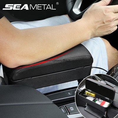Armrest Storage Box Auto Seat Gap Organizer Box Interior Sea