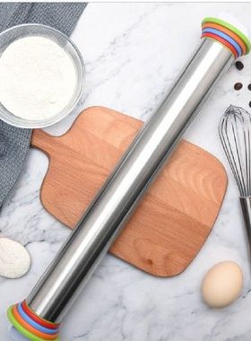 17 inch Adjustable Rolling Pin Stainless Steel Baking Pizza