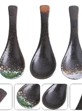 Chinese Wonton Spoons Kitchen Supplies Ceramic Soup Spoons