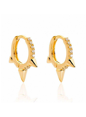 Aide 925 Sterling Silver Hoop Earrings For Women Minimalist