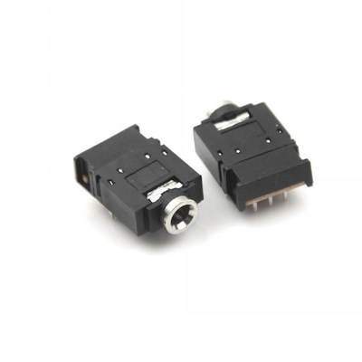 5Pcs/lot 3.5mm Stereo Audio Jack Socket 3.5 Dual Track Headp