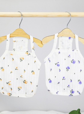 Summer Dog Clothes Cute Floral Chihuahua Dog Shirt Ropa