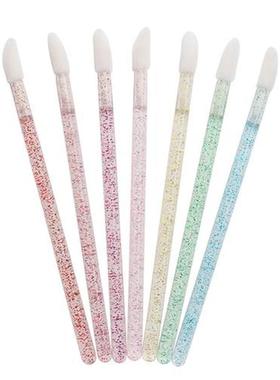 50 pcs Crystal Mascara Wands Applicator Diamond Disposable
